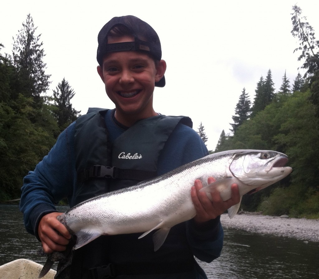 Summer is a great time to take kids after summer steelhead