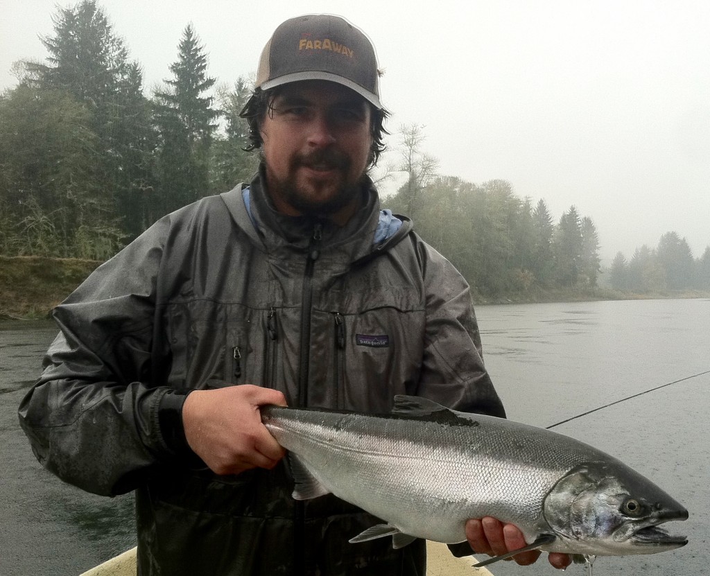 Rain brings salmon